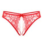 G Strings For Women Sexy Slutty Low Rise V Shaped Thongs Comfort See Through Lace Briefs No Show T Back Cheeky Underwear Cotton Panties For Women