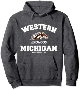 Western Michigan University Broncos Circle Logo Pullover Hoodie