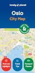 Lonely Planet Oslo City Map