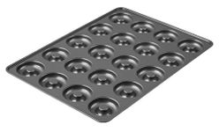 Wilton Perfect Results Non-Stick Donut Pan, 20-Cavity Donut Baking Pan, Steel