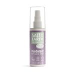 Salt of the Earth - Refillable Natural Deodorant Spray - 100% Natural Origin Ingredients - Clary Sage & Mint - Suitable For Women, Men & Kids - Vegan - Smart Refillable Format - 100 ml