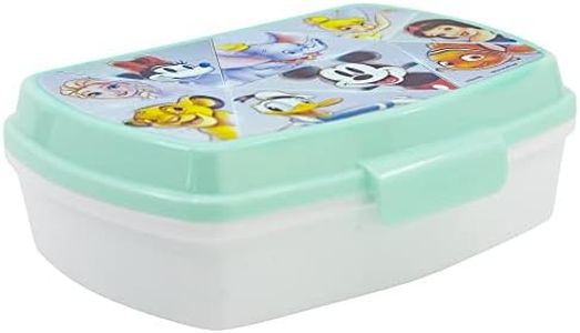 Fiambrera rectangular para el almuerzo infantil de Disney 100 Aniversario