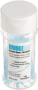 BridgeAid Dental Floss Threader Bottle 150 1 Bottle
