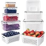 6 PCS Large Fruit Containers for Fr