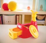 Zerya Potty Toilet Trainer Seat/Chair with Lid and High Back Support for Toddler Boys Girls (Age 7 Months to 3 Years) (Red)