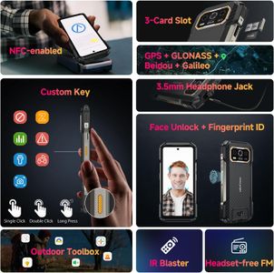 Ulefone Armor 27T Rugged Thermal Smartphone – Waterproof, Infrared Camera
