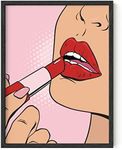 Baddie Room Decor Lips Wall Art - B