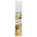 Batiste Dry Shampoo in Tropical 350ml, Coconut & Floral Fragrance, No Rinse Spray to Refresh Hair in Between Washes