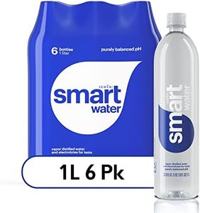 Smartwater Packaged Drinking Water, 33.8 Fl Oz (pack of 6)