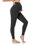 HOFISH Womens High Waisted Leggings Workout Gym Yoga Stretchy Pants 1Pack Medium