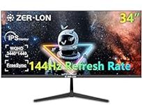 ZER-LON 34 Inch Ultrawide Gaming Mo
