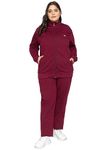 YHA Womens Regular Fit Plus Size TrackSuits