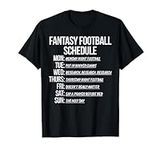 Fantasy Football Schedule Funny T-S