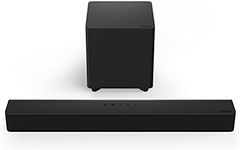 VIZIO V-Series 2.1 Compact Home Theater Sound Bar with DTS Virtual:X, Bluetooth, Wireless Subwoofer, Voice Assistant Compatible, Includes Remote Control