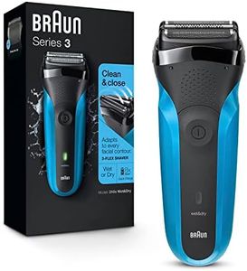 Braun Electric Razor for Men, Series 3 310s Electric Foil Shaver, Rechargeable, Wet & Dry