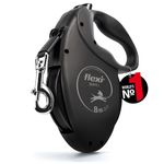 flexi® Giant Black Edition Belt 8 m Black Roll Lead for Dogs up to 50 kg