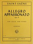 Saint-Saens Camille Allegro Appassionato Op43. For Cello and Piano. by Leonard Rose. International