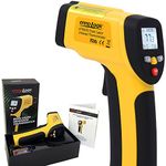 Temperature Gun (NOT for Body Temperature) ennoLogic eT650D - Dual Laser Non-Contact Infrared Thermometer -50°C to 650°C - Accurate Digital Surface IR Thermometer