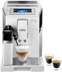 De'Longhi Eletta Cappuccino Top, Fully Automatic Coffee Machine, ECAM45760W, White