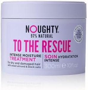 Noughty 97% Natural To The Rescue Treatment Mask, Hydrating Formula for Dry, Frizzy and Damaged Hair, with Sweet Almond and Black Oat, Sulphate Free Vegan Haircare 300ml