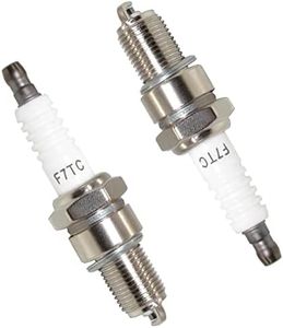 ANPTGHT F7TC Spark Plug for GCV160 GCV190 GX120 GX160 GX200 GX240 GX270 GX340 GX390 Generator Lawnmower Tractor Rototiller Water Pump Go Kart Mini Bike Tillage Polishing Machine（2pcs）