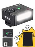 Godox iM30 Mini Camera Flash Speedlite, GN15 S1/S2 Optical Control, CCT 6500K±200K Color Temperature, 7 Power Levels (1/64~1/1), Compatible with Canon,Sony,Nikon,Pentax,Panasonic,Olympus
