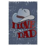 Sehaz Artworks Home Decor Items | Wall Decor | living Room Decorative Items | Room Decor | Your-dad' Rust Looks Wall Sign for Wall Decoration Tin Sign (MDF, 30 cm x 20 cm x 0.3 cm)