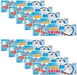 Doraemon Bubble Gum 0.6oz 10pcs Japanese Soda Taste Bubble Gum Lotte Ninjapo
