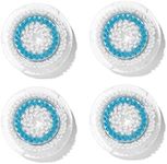 Brush Head Replacements Compatible with Clarisonic Mia 1, Mia 2, Mia Fit, Alpha Fit, Smart Profile Uplift and Alpha Fit, 4 Pack(Deep Pore)