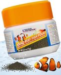 Ocean Nutrition Nano Reef Fish Food - Soft & Moist Slow Sinking Pellets - Ideal for Small Marine Fish - Fish Food Flakes Alternative - High HUFA & Vitamins - 2.6 oz (75g), Mini Pellets (0.95mm)