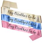 Essential Big Brother to be Baby Shower Sash Accessory