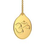 Malabar Gold & Diamonds 24K Gold Coin 2 grams | Gold Coin Pendant 24k 999 | Gold Coin cum Pendant for Birthday, Wedding, Dusshera & Diwali Gift, Om Impression