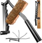 Voltstorm Kindling Splitter for Wood, Wall Mounted Wood Splitter Portable Heavy Duty Firewood Splitter for Camping, Household, Indoors & Outdoor