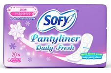 Sofy Daily Fresh Panty Liner - 20 Pieces (Pack of 1)