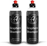 Adam's Polishes Graphene Shampoo - Ceramic Coating Infused Car Wash Soap - Powerful Cleaner & Protection - pH Neutral, High Suds For Foam Cannon, Foam Gun, Or Detailing Bucket (2 Pack)