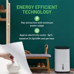 MeacoDry Arete One 20L Dehumidifier – Quiet Home Moisture Removal