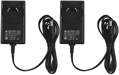 2-Pack AC to DC 24V 1A Power Supply Adapter, Plug 5.5mm x 2.1mm