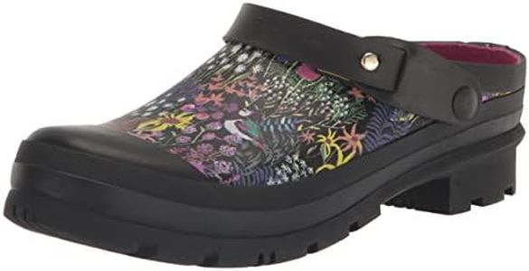 Joules Women's Rain Boot, Black, 6