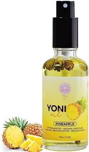 Magic V Yoni Oil Spray for Women – Organic Feminine Care Vaginal Moisturizer, pH Balance & Odor Control, Soothes Ingrown Hair & Razor Bumps – Pineapple Scent