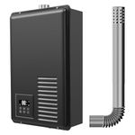 Tankless Water Heater Propane,6.3 GPM High Efficiency Indoor Constant Propane Tankless Water Heater,Quickly On Demand Tankless Water Heater Gas,Multi-Protection