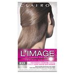 Clairol L'Image Permanent Hair Dye, 853 Light Brown Hair Color, 1 Count