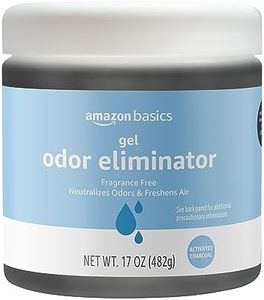 Amazon Basics Gel Odor Eliminator, Charcoal, 1.06 Pound (Pack of 1)