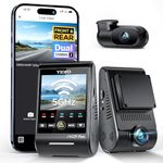 VIOFO A229 Plus Dash Cam Front and Rear, Dual STARVIS 2 Sensors, 2 Channel HDR, 1440P+1440P Voice Control Car Dash Camera, 5GHz Wi-Fi, Ultra-Precise GPS, 24 Hours Parking Mode, Support 512GB Max