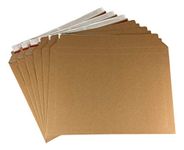 Crimson Starfish Cardboard Envelopes | 100 A4 Peel & Seal Letter Envelopes | 249mm x 352mm Envelopes for Postals | Rip & Strip Open | Card Mailers for Royal Mail Large Letter Posting (PIP)