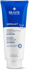 Rilastil Xerolact Crema Base, Crema Idratante per Viso e Corpo, Nutriente e Protettiva, Azione Idratante 48h, Senza Profumo, per Pelle Secca e Molto Secca, per tutta la Famiglia, 400ml