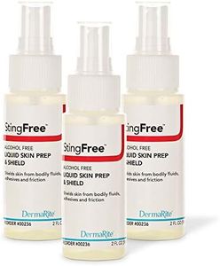 StingFree Alcohol Free Skin Prep Spray 3 Pack - 2 oz Spray Bottles - Liquid Barrier Skin Shield -72 Hour Protection - Shields Skin from Bodily Fluids, Adhesives, Friction - Latex Free