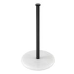 KES Paper Towel Holder, Kitchen Standing Paper Towel Roll Holders with Marble Base for Standard or Jumbo-Sized Rolls Matte Black, KPH100-BK