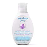 Live Clean Baby Creamy Head-to-Toe Wash, Soothing Oatmeal Relief, 300 mL