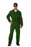 RG Costumes Men's Top Gun, Olive Green, One Size