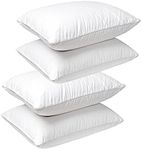 Royal Comfort Pillows Duck Feather and Down 50 x 75cm Breathable Plush Comfort Bedding (4 Pack)